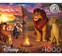Ceaco - Silver Select - Disney - Steve Read - Il Re Leone Vignetta - Puzzle da 1000 pezzi per adulti - Puzzle impegnativo perfetto per serate di gioco - Dimensioni finite 26,75 x 19,75