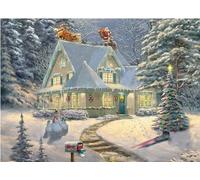 Ceaco - Thomas Kinkade - Disney Holiday - Consegna a mezzanotte - Puzzle da 1000 pezzi