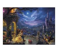 Ceaco - Thomas Kinkade - Disney - La bella e la bestia che balla al chiaro di luna - Puzzle da 1000 pezzi