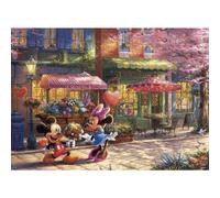 Ceaco - Thomas Kinkade - Disney - Mickey & Minnie Sweetheart Caf? - 1000 pezzi puzzle puzzle