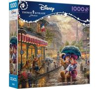 Ceaco - Thomas Kinkade - Disney - Topolino e Minnie a Parigi - Puzzle 1000 pezzi