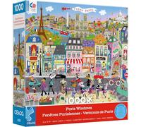 Ceaco - Vetrine Negozio - Finestre Parigi - Puzzle da 1000 pezzi