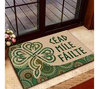 Céad Míle Fáilte Scottish Gaelic Tappeto Da Bagno Asciugatura Rapida Zerbino Asciugapassi Trappola Sporco Tappeti Da Bagno Per Vasca Doccia Cucina 40X60 Cm