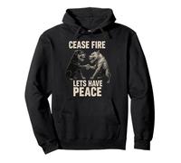 CEASE FIRE UNLEASH UNITY audace, feroce e indimenticabile Felpa con Cappuccio