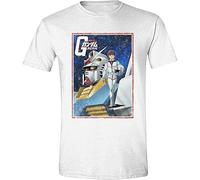 Ceaseless Anime Mobile Suit Gundam Poster Print White T-Shirt (Tee)