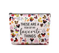 CEASQVAA Borsa per il trucco con scritta "Have the Day You Merite", regalo motivazionale per gli amanti dei teschi, borsa per il trucco con scheletro, con cerniera, da viaggio, da donna, cose