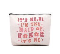 CEASQVAA Borsa per il trucco per la sposa, regalo di fidanzamento per lei, regalo per la futura sposa, regalo per addio al nubilato per la sposa, in My Wifey Era Makeup Cosmetic Zipper Bag Pouch,