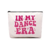 CEASQVAA Borsa per trucchi da cheerleader, regalo per cheerleader, borsa da cheer stuff, It's Me Hi I'm The Cheerleader, borsa cosmetica da cheerleader, regalo per donne, Era Danza