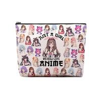 CEASQVAA Regali per le donne Borsa per il trucco dei cavalli Amante dei cavalli Cowgirl Borsa da viaggio equestre Sacchetto cosmetico Cavalli Borsa cosmetica Ferro di cavallo Roba di cavallo, Anime