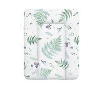 Ceba Baby® Fasciatoio Materassino - Fasciatoio neonato morbido - Cuscino Fasciatoio Lavabile per bambine e bambini - certificato Öko-Tex - impermeabile - 70x50 cm - Polypody
