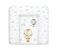 Ceba Baby® Fasciatoio Materassino - Fasciatoio neonato morbido - Cuscino Fasciatoio Lavabile per bambine e bambini - certificato Öko-Tex - impermeabile - 75x70 cm - Palloncini