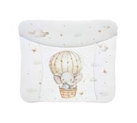 Ceba Baby® Fasciatoio Materassino - Fasciatoio neonato morbido - Cuscino Fasciatoio Lavabile per bambine e bambini - certificato Öko-Tex - impermeabile - 75x72 cm Elefante nel pallone