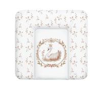 Ceba Baby® Fasciatoio Materassino - Fasciatoio neonato morbido - Cuscino Fasciatoio Lavabile per bambine e bambini - certificato Öko-Tex - impermeabile - - 75x72 cm - Stile glamour