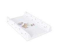 Ceba Baby® Fasciatoio Materassino per lettino - Fasciatoio neonato rigido - 70x50 cm - 2 Cunei - Cuscino Fasciatoio Lavabile per bambine e bambini - certificato Öko-Tex - Amici per Sempre