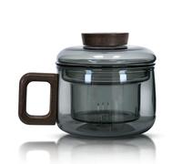 Cebador Vidrio 200 ml Elegante Tazza con infusore - combinazione tra design e funzionalità