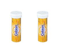 Cebion® Compresse effervescenti Gusto Arancia Set da 2 2x10 pz Compres