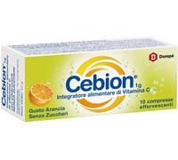 cebion effervescente vitamina c Cebion Effervescente Vit C Senza Zucchero 10 Compresse Effervescenti