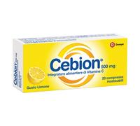 Cebion Integratore di Vitamina C 10 Compresse Effervescenti Gusto Limone