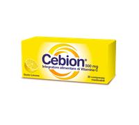 Cebion Limone Integratore di Vitamina C 20 Compresse Masticabili