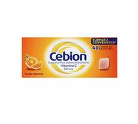 "Cebion - Masticabile Arancia Integratore Difese Immunitarie Confezione 40 Compresse"