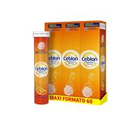 Cebion Vitamina C 1000 mg Effervescente Arancia, Supporta il Sistema Immunitario