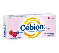 Cebion 500mg 20 Compresse Masticabili senza zucchero