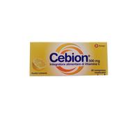 Cebion 20 Compresse Masticabili 500mg Gusto Limone