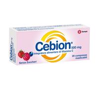 Cebion Vitamina C Masticabile 500mg 20 Compresse