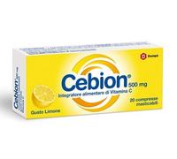 Cebion Vitamina C Masticabile Limone 20 Compresse