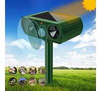 Ceboic Repellente Gatti, Ultrasuoni Energia Solare Repellente per Gatti Impermeabile, Solar Repeller Animali Dissuasore a Ultrasuoni per Gatti Cani Topi Piccioni Uccelli Volpi Talpe Fattoria Giardino
