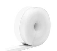 Ceboic Strisce di Guarnizione Autoadesive Trasparente, 10m x 25mm Guarnizione Inferiore Porta Finestra, Nastro Sigillante in Silicone, Paraspifferi Sottoporta Antipolvere Insonorizzante