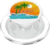 Cebu Filippine Palme Tramonto Alba Ricordo delle Vacanze PopSockets PopGrip per MagSafe