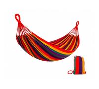 Cecaro Group Amaca da Giardino 200x80 cm Multicolor - Amaca in Tessuto Resistente con Borsa da Trasporto Inclusa - Lettino Sospeso per Giardino, Terrazzo, Campeggio, Mare