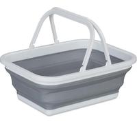 CECARO GROUP BACINELLA CON MANICO RICHIUDIBILE PLASTICA E GOMMMA 38X28X15