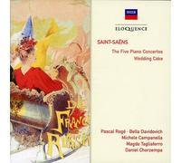 Camille Saint-Saens Saint-Saens: The Five Piano Concertos/Wedding Cake (CD)