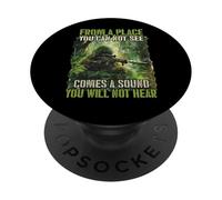 Cecchini Jungle Sniper Soldiers T Cecchini PopSockets PopGrip Adesivo