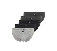 Ceceba Slip da uomo (confezione da 5), Grigio (Grau-Dunkel-Melange 0831), XL
