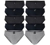 Ceceba Slip da uomo, 1818, confezione da 10, Grigio (0831) 10x, 3XL