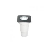 Ceci square fi faretto da incasso per esterni small nero IP67