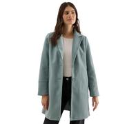 Cecil 1005389 Cappotto con Risvolto Effetto Lana, Verde Ghiaccio Hill, XXL Donna