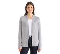 Cecil 2515413 Cardigan Aperto Cosy, Luna Grey Melange, L Donna