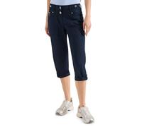 Cecil 3/4 Slim Leg Turn-Up Pantaloni universali Blue 34