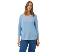 Cecil 3015461 Maglione a V, Whisper Blue Melange, M Donna