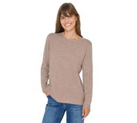 Cecil 3015484 Maglione a Girocollo, Melange Grigio Melange, M Donna