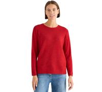 Cecil 3015484 Maglione Strutturato, Fiery Red Heather Melange, XXL Donna