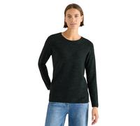 Cecil 3015484 Maglione Strutturato, Ink Green Heather Melange, M Donna