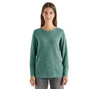 Cecil 3015484 Maglione Strutturato, Melange Verde Melange, M Donna