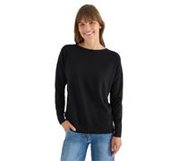 Cecil 3015530 Maglione con Dettagli strutturati, Nero, M Donna