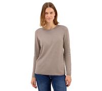 Cecil 3015619 Maglione Basic, Toffee Cream Melange, XS Donna