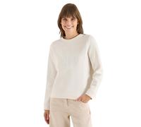 Cecil 3015659 Felpa con Ricamo, Light Greige, M Donna